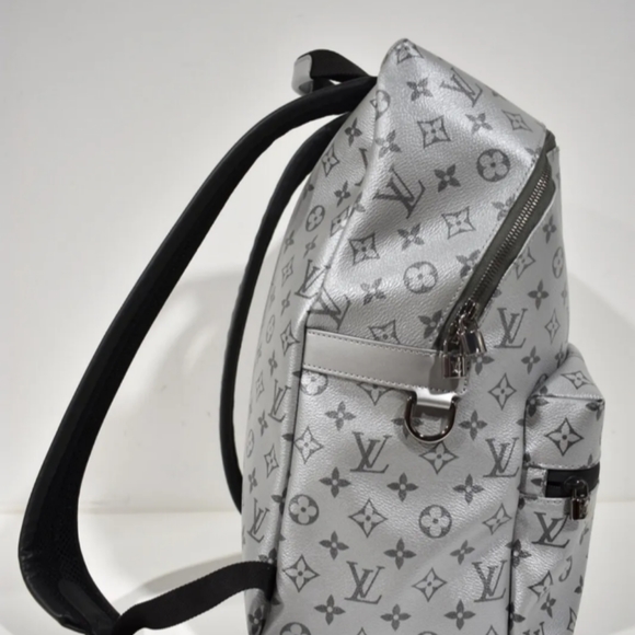 Louis Vuitton Apollo Outdoor Reflect Silver Monogram Backpack Weekend Travel Bag - Picture 4 of 7